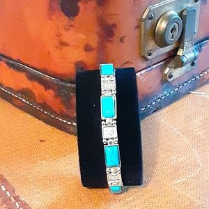 Blue Howlite Bracelet